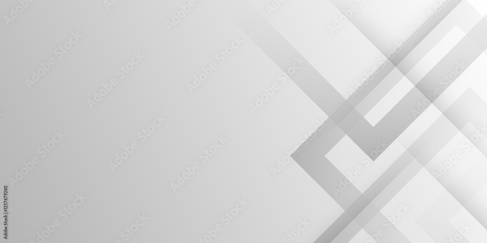 Aufkleber abstract white and grey triangle overlay texture background. dynamic shapes composition. creative ge
