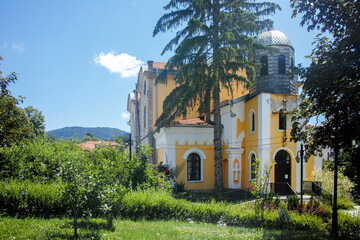 Nineteenth century houses in town of Kotel, Bulgaria
