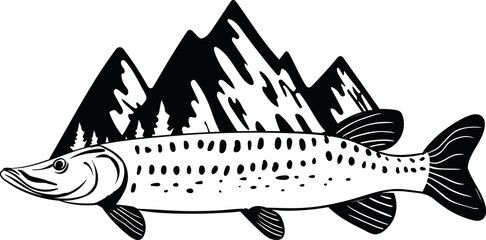 fishing logos © Christopher Abrams