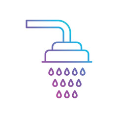 Ghusl vector icon 