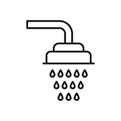 Fototapeta premium Ghusl vector icon 
