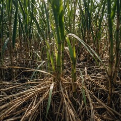 Discuss the potential of sugarcane fiber in biodegradable plastics.

