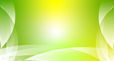 Green abstract vector background