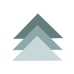 vector illustration of a pyramid