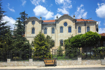 Nineteenth century houses in town of Kotel, Bulgaria