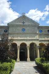 Obraz premium Nineteenth century houses in town of Kotel, Bulgaria