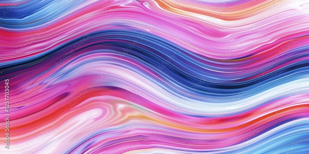 Aufkleber wave abstract background captivating masterpiece features a symphony curve flowing smooth transparen