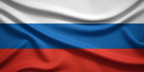 Fototapeta premium russia national flag background. 
