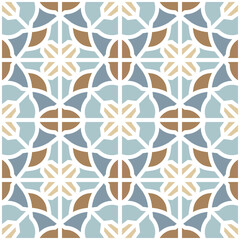 Simple retro vintage morocco style seamless pattern tile for fabric, wallpaper, print, background, etc	