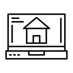 Home Outline Style Icon
