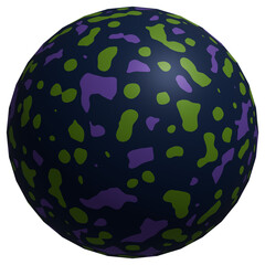 Stylized moon illustration