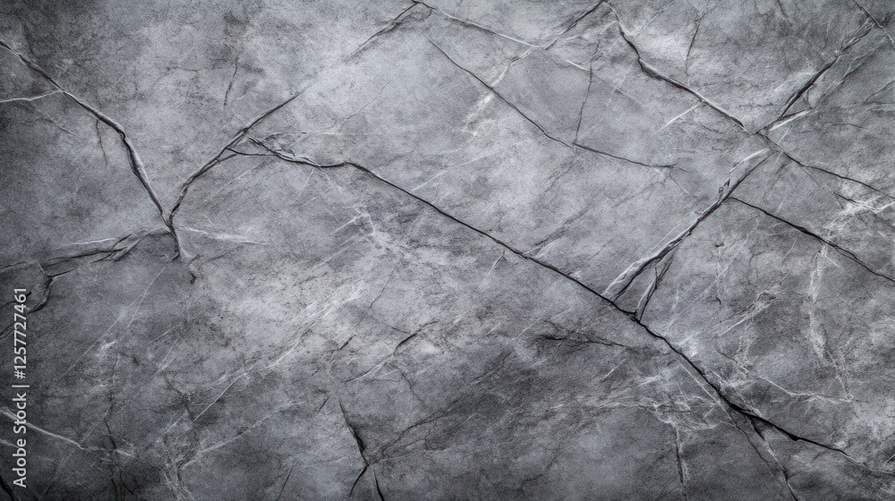 Aufkleber detailed gray stone texture with cracks and veins for background or surface use
