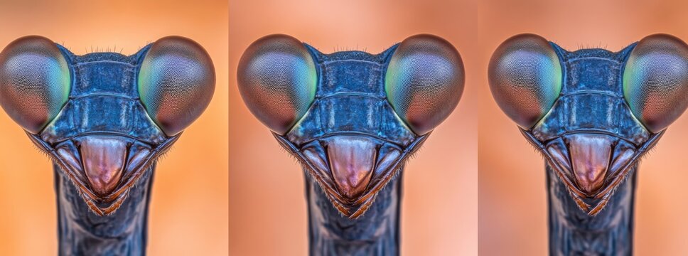 Ein Set aus phantastischen Insekten (produziert mit gen. AI und PS)