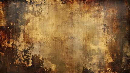 Obraz premium Grunge Brown and Black Textured Background