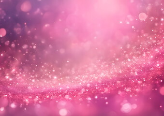 Sparkling pink background with soft glittery.
