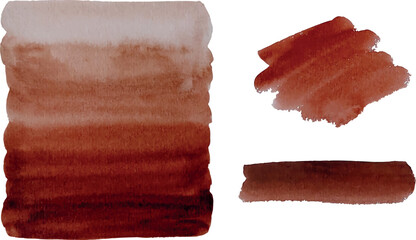 Vector abstract of brown-pink backgrounds. Hand painting on paper, white background. For text, banner, card, design