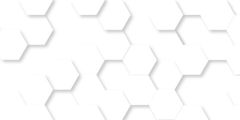 Abstract technology background with hexagons. modern geometric hexagon shape Poster, wallpaper, Landing page. geometric hexagonal, triangle, shape. Vector illustration. can be used in cover design.