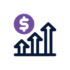 fund dual tone icon. vector icon for your website, mobile, presentation, and logo design.
