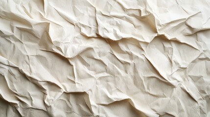 Obraz premium Crumpled texture of parchment or wrinkled paper
