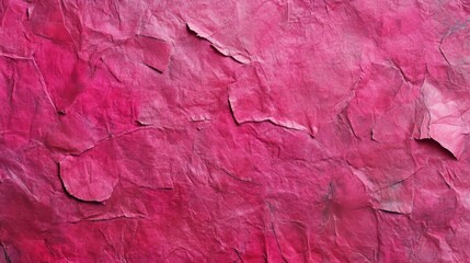 Fototapeta premium Textured magenta surface with peeling layers