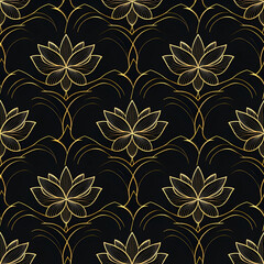 Fototapeta premium seamless floral pattern