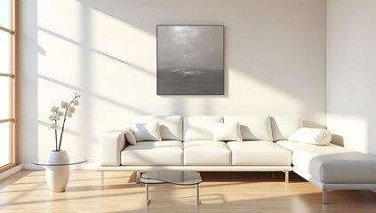 Elegance in Simplicity: A Minimalist Living Room