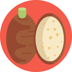 A root vegetable essential to Hawaiian cuisine, often used in traditional dishes like poi.