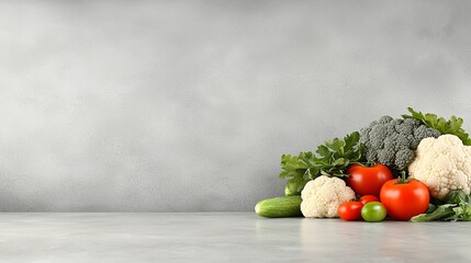 A bunch of vegetables sitting on top of a table