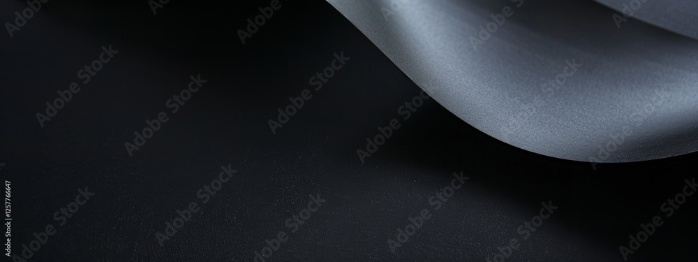 Wall mural stylish black background with minimalist patterns, ideal for design and banner templates. featuring 