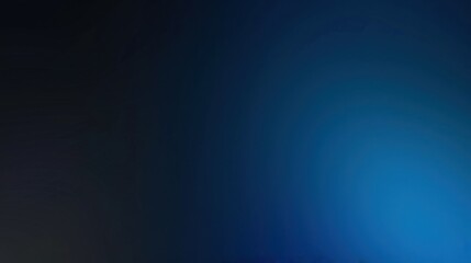 Fototapeta premium Dark Blue Background with Subtle Gradient for Design. Banner Template with Central White Space for Text. Ideal for Elegant Modern Projects.