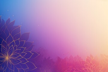 Abstract purple red background with subtle flowers rangoli pattern