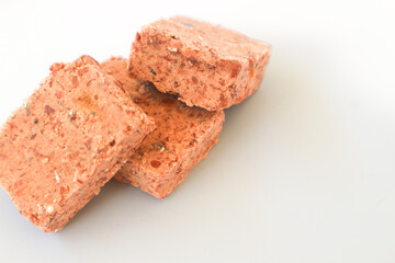 Red bean paste (kumbu), a typical Indonesian cake originating from Palembang, South Sumatra.