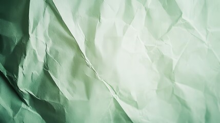 Wrinkled Light Green Sheet Texture Backdrop