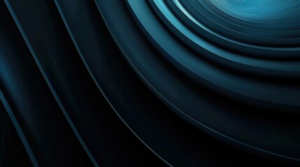 Fototapeta premium Elegant Blue background with linear elements for design, featuring white space in the center for text. Ideal for sleek banners and abstract wallpapers.