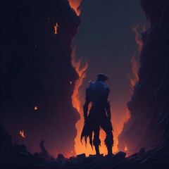 Fototapeta premium Darkness Rising