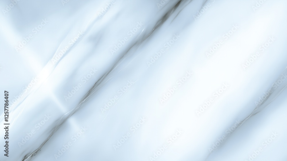 Poster smooth white marble texture with subtle veins and natural patterns