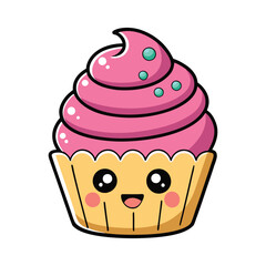 cupcake with cherry