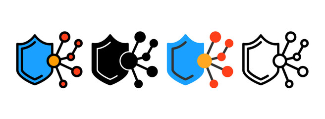 Set of Cybersecurity Icon