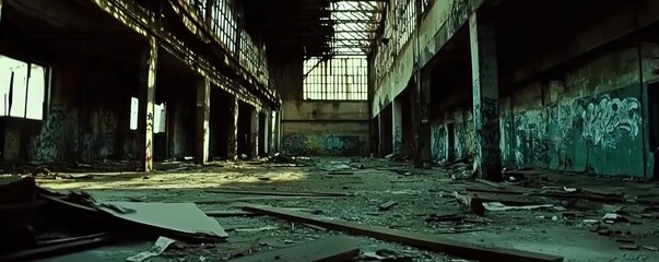 Abandoned Factory: A Glimpse into Decay and Urban Exploration