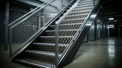 Obraz premium durable diamond plate metal