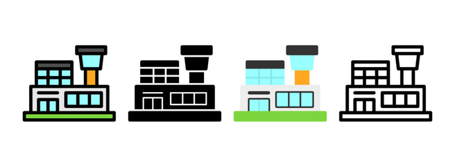 Set of Airport Icon