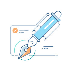 pen pressure icon, pen pressure vector illustration-simple illustration of pen pressure, perfect for pen pressure logos and icons