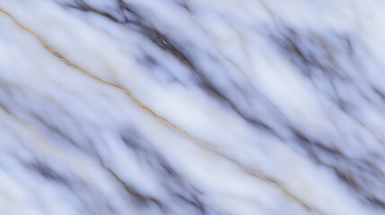 Elegant blue and white marble texture with golden veins