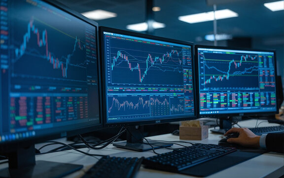 Stock Market Trading Room