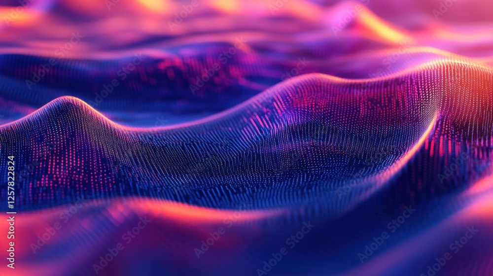 Poster Abstract technology background. Digital computer code. Data transfer concepts in internet. Graphic concept for your design.