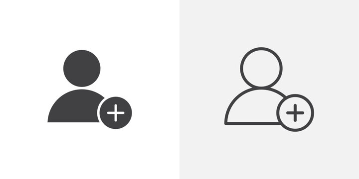 Following icons vectors illustrations in black fill and liner versions