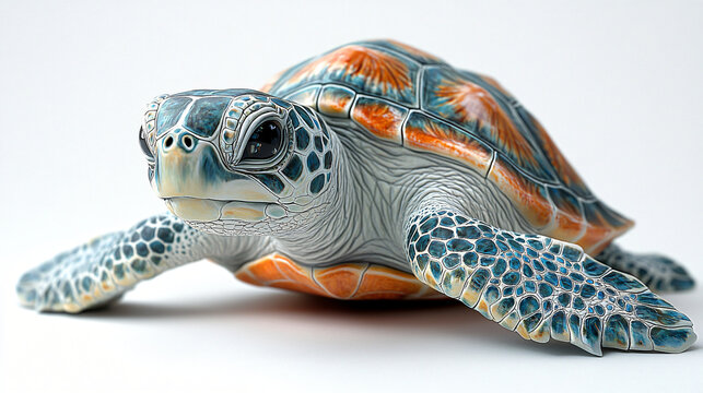 a turtle figurin