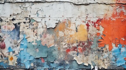 paint collage textures