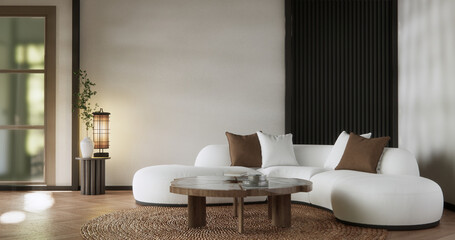 sofa armchair minimalist design muji style.