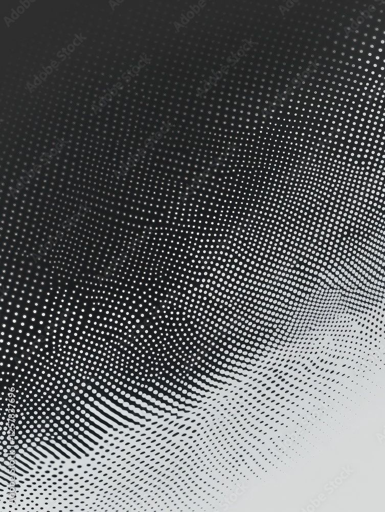 Aufkleber halftone gradient effect. dot texture, dotted geometric pattern background. fade circle lines, black
